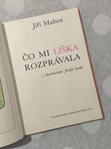 Jirí mahen čo mi líška rozprávala,