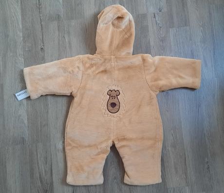 Hrubý zimný overal na 6 mes., 68