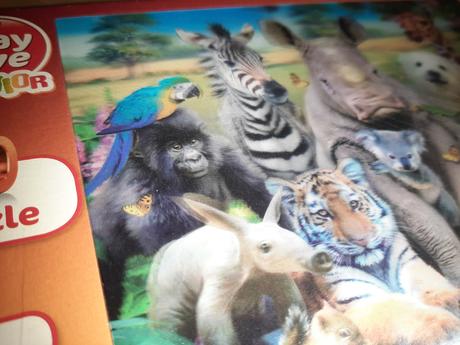 3d puzzle zvieratká, 