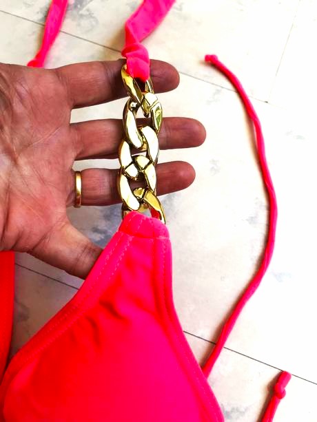 Luxusné neónkové  plavky s/m, s