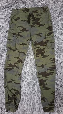 Maskáčové nohavice, terranova,158