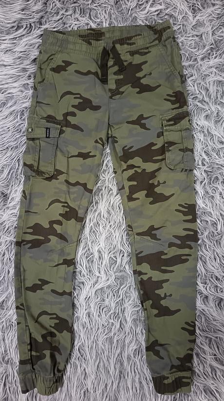 Maskáčové nohavice, terranova,158