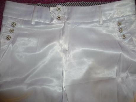 Biele nohavice-italy-1x oblečené, 40