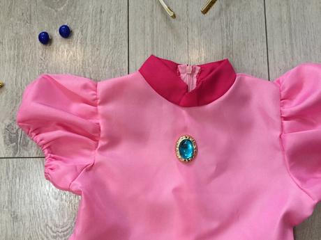 Kostym princezná peach super mario 5-7 rokov, 