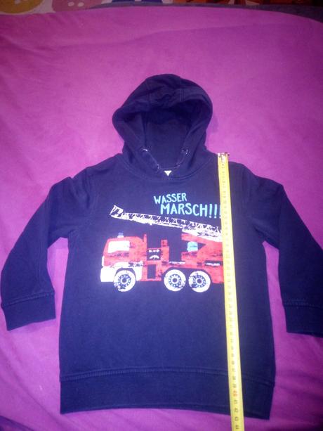 Mikina s hasičským autom, topolino,104