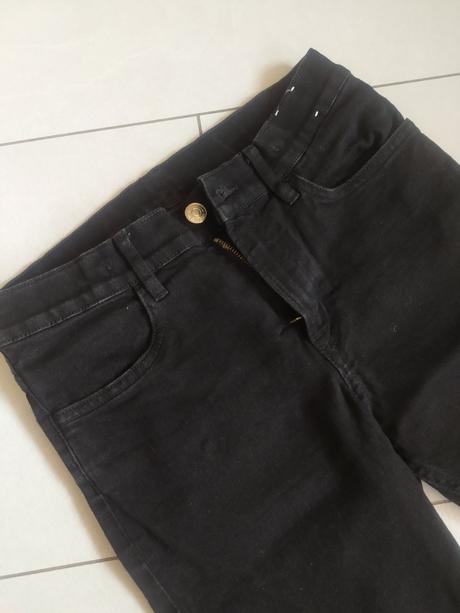 Riflové kraťasy, denim,146