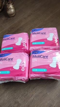 Dámske inkontinenčné vložky, 