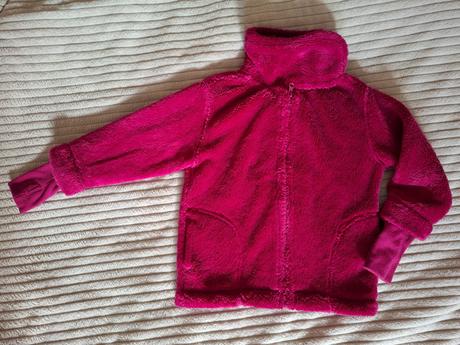 Praktická veľmi teplá mikinka s nákrčníkom, 116