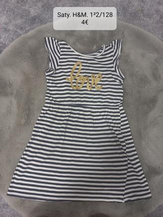 Trickove saty, h&m, 122/128, h&m,122