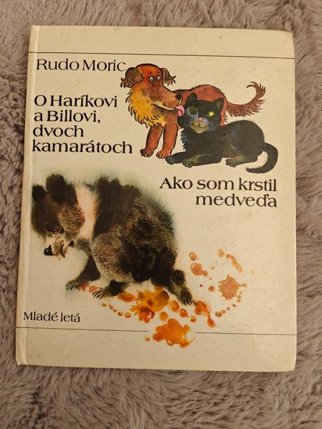 Detská kniha o haríkovi a billovi, dvoch kamarátov,