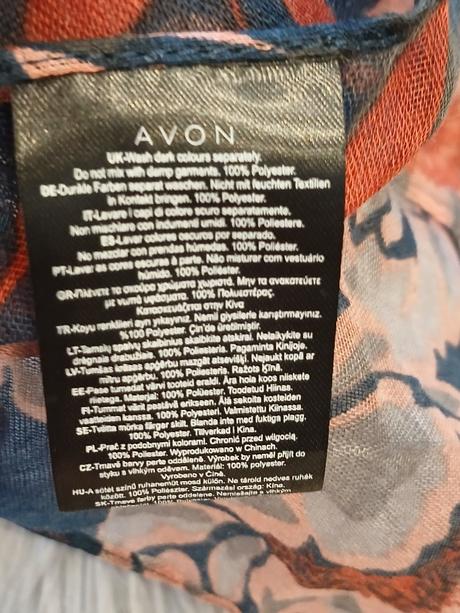 Dámska kvetovaná šatka (uni), avon