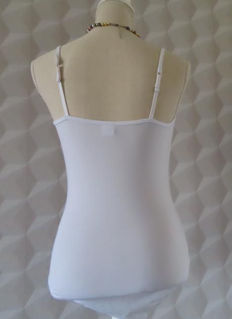 Biele elastické body tchibo, veľ. m, tchibo,m