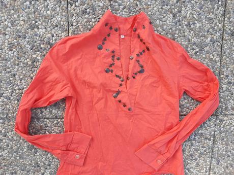 Pomarančová tunika velk. s., s