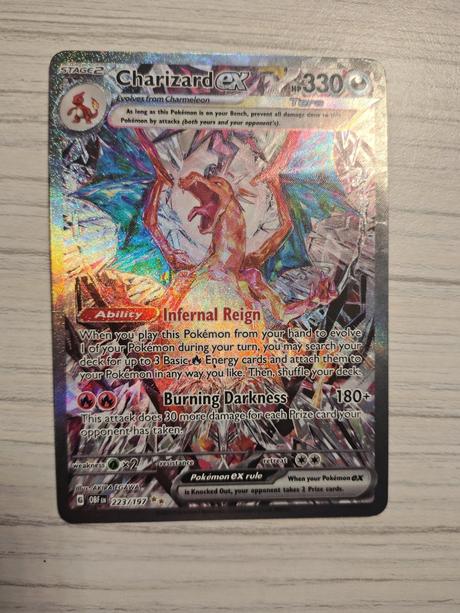 Pokemon charizard ex, 
