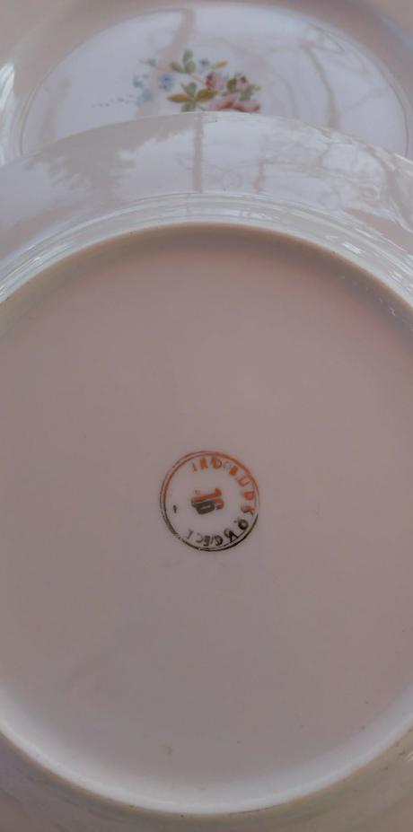 Porcelánové taniere budkovce 10 ks, 