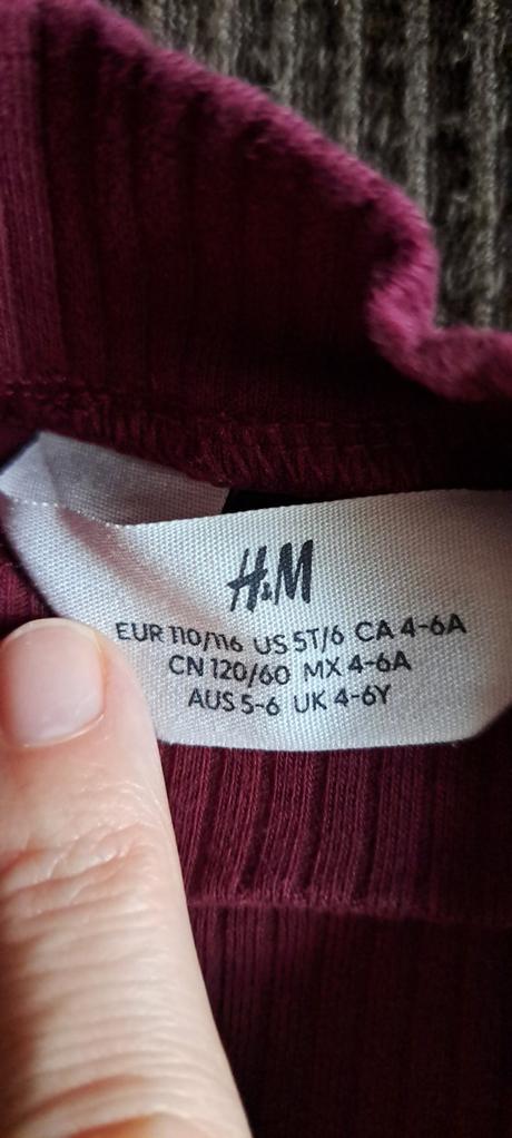 Tričko so stojačikom, h&m,110