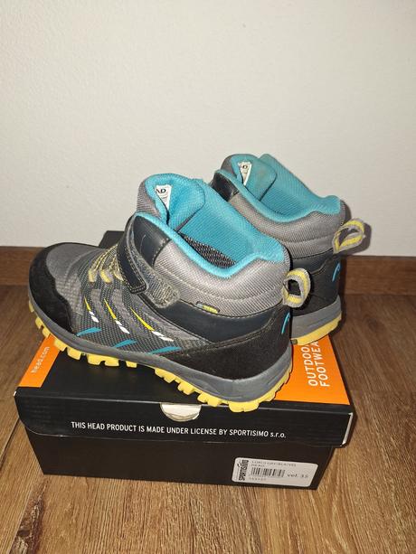 Turistické jesenné topánky head 35, 35