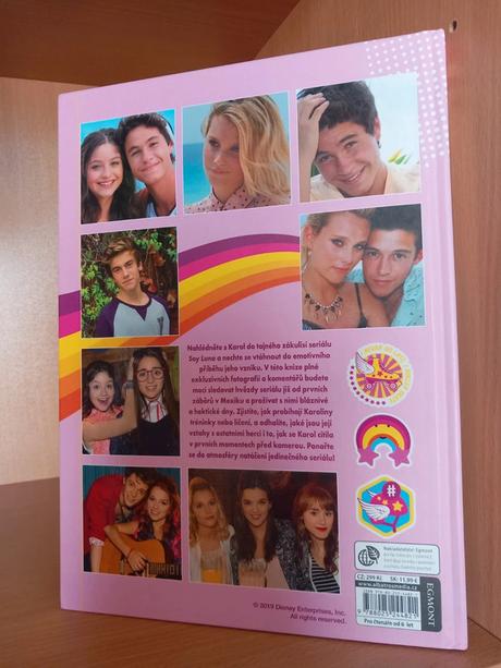 Soy luna 2 knihy - cena za obe spolu,