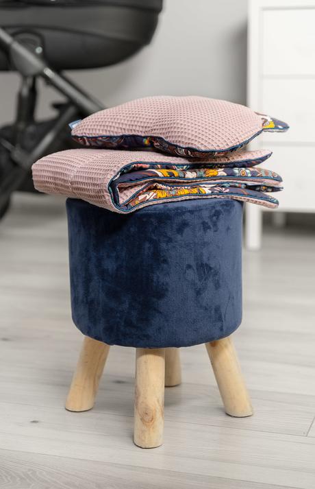 Sensillo vložka do hlbokého kočíka wafel boho špin, 