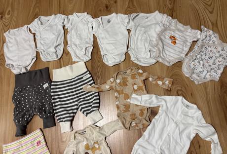 Nové novorodenecké oblečenie, 50–62