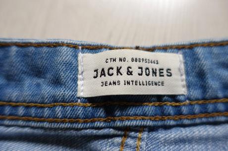 Pánske riflové kraťasky jack&jones, s