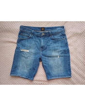 Riflové šortky zn.lee veľkosť w33, lee,m