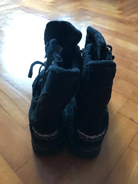 Čierne dámske zimné topánky - kangaroos, kangaroos,39