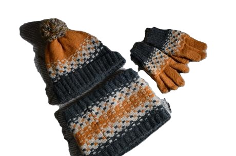 Čiapka + nákrčník + rukavice, zara,158