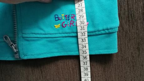 Tyrkysová bunda 5-6 r, debenhams,116