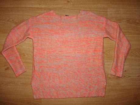 Pletený s výstrihom, h&m,xs