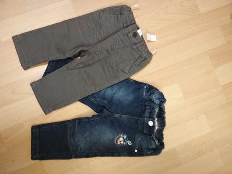 Nohavice vel.74, c&a,74