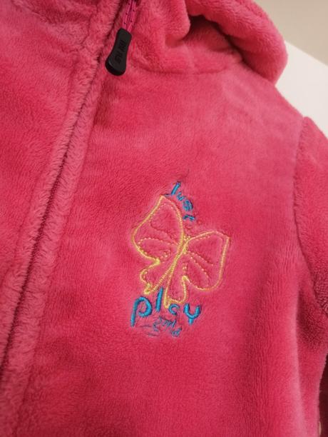 Teplá huňatá mikina, just play,128