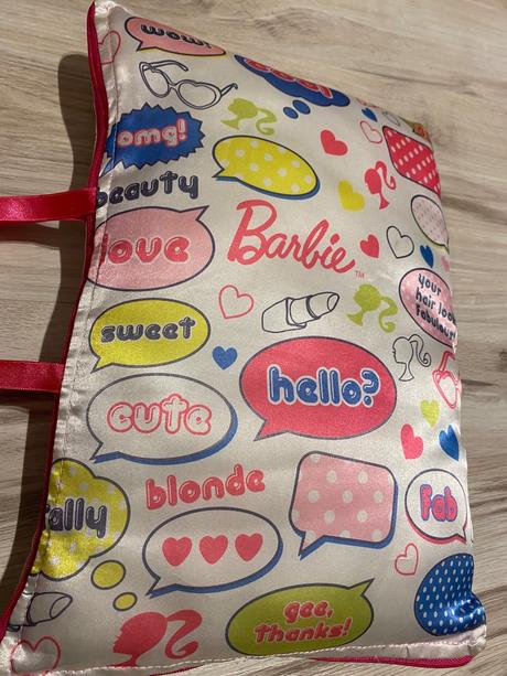 Krásný vankúš - taška barbie,