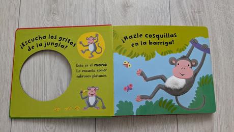 Španielska kniha zvuky džungle,