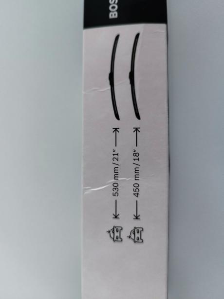 Stierače bosch aerotwin ar 531 s, 