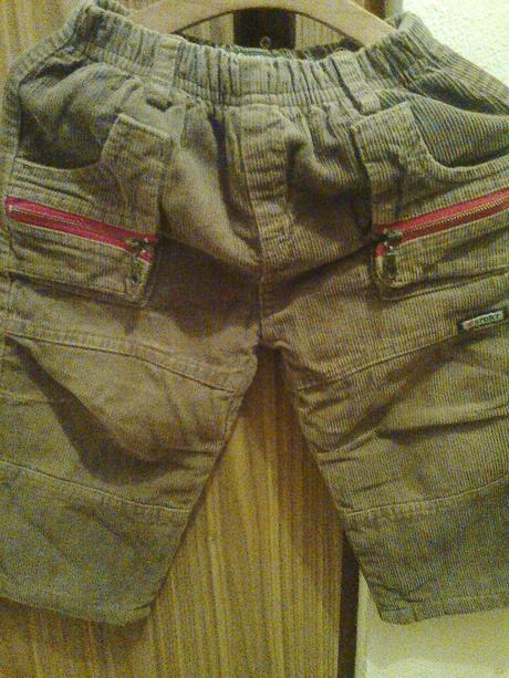 Detské oteplené nohavice, 68