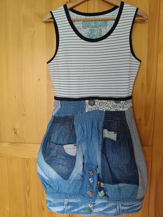 Desigual štýlové moderné trendy letné šaty, desigual,l