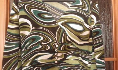 Teplé tehotenské šaty, zn. maderna, s