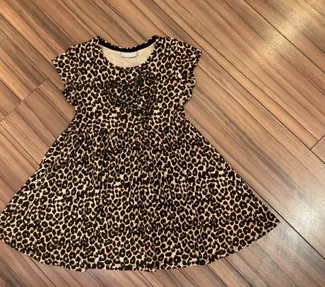 Krásne elegantne leopardie saty next, next,110