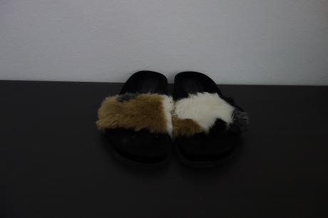 Zara slapky s kozusinu 36/37, zara,37