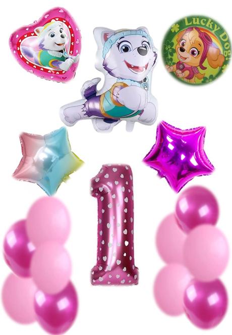 Balóny tlapky/ labková patrola- až 15/16/17/18/19/, 