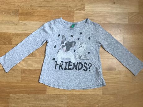 Tričko so psikmi, benetton,104