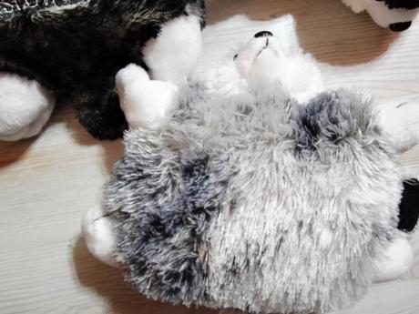 Plyšové vankúšiky psíky, 