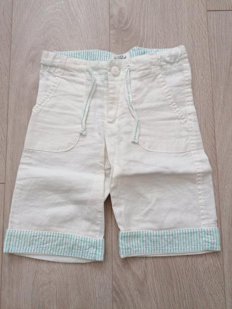 Ľanové nohavice v. 104, h&m,104