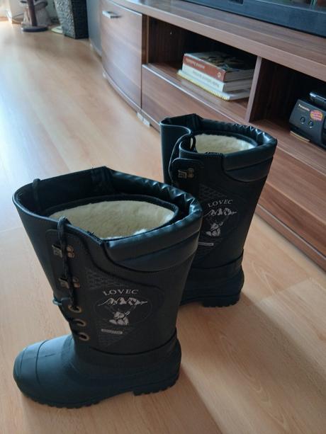 Čižmy s kožušinou velmi teplé, 40