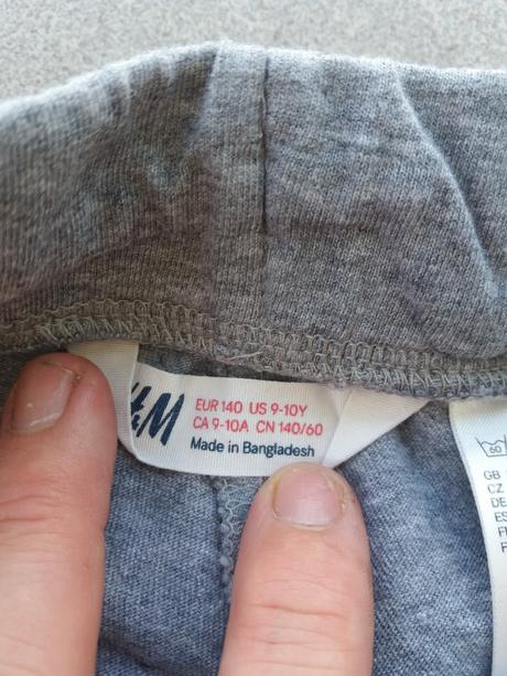 Dievčenské kratasky h&m č.140, h&m,140