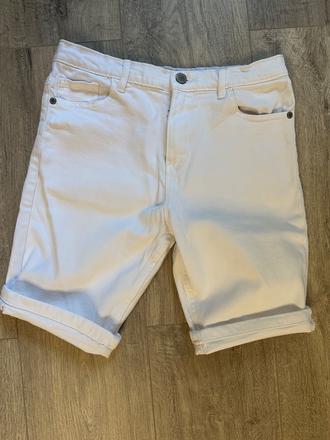 Riflove biele kraťasky, next,140