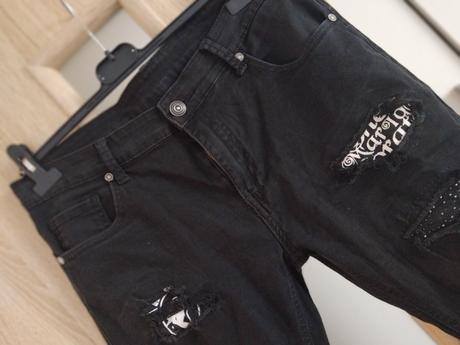 Rifle čierne xl, xl