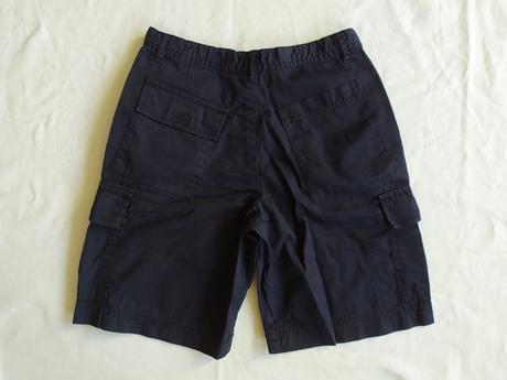 Šortky (tmavomodré, bavlna), m&co,134