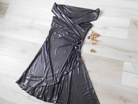 Šaty krástke pružné do leskla 40v, m, m